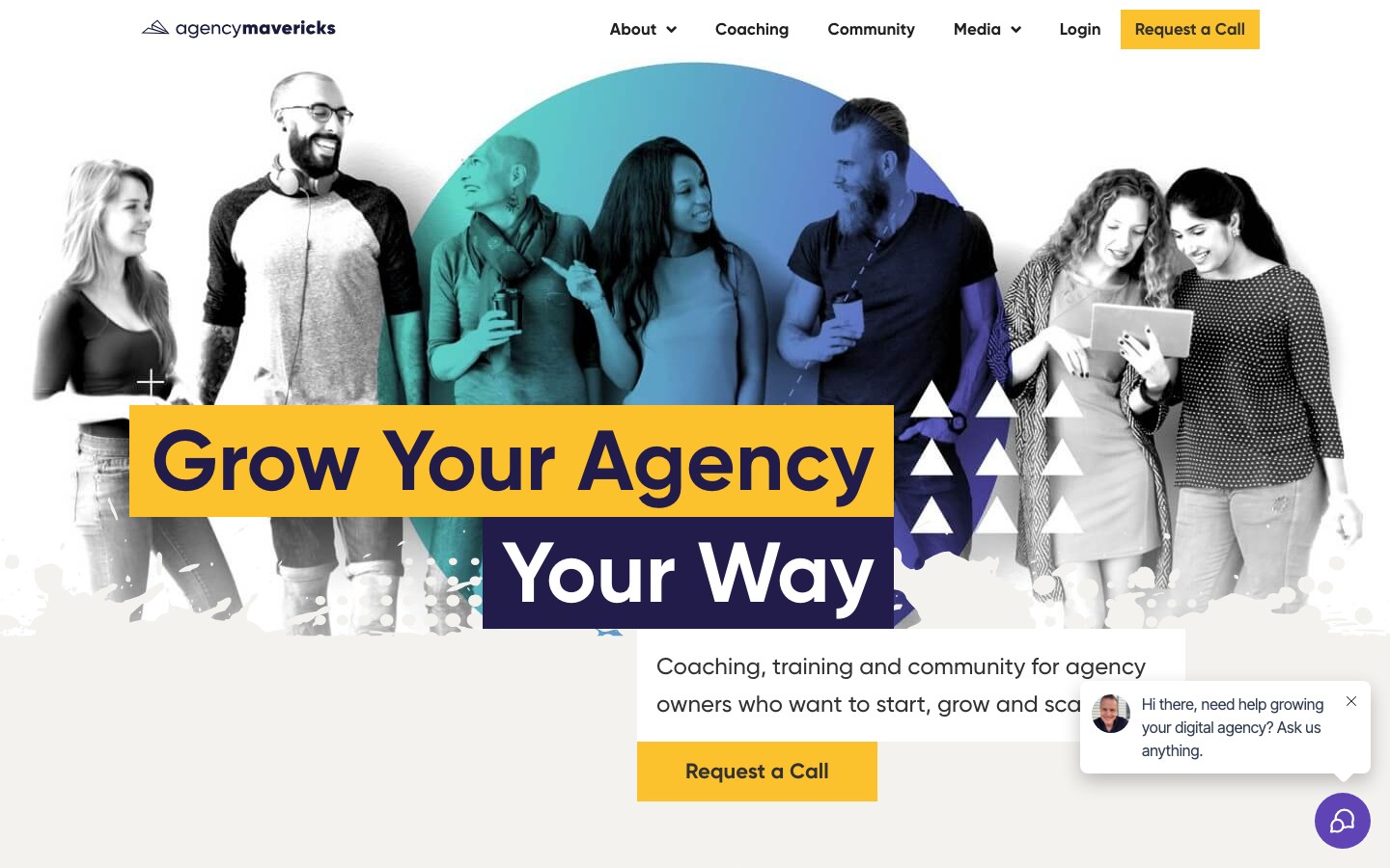 Agency Mavericks Website