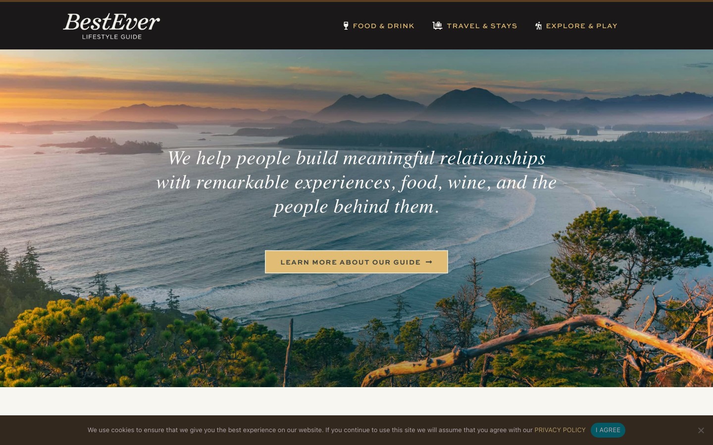 BestEver Lifestyle Guide Website
